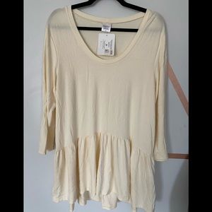New with Tags - Ladies Peplum Top